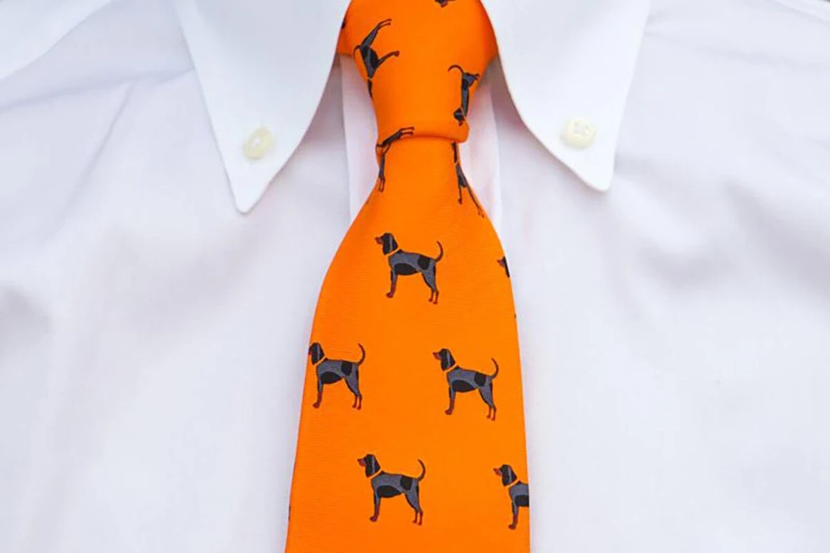 Volunteer Traditions Bluetick Tie 1 Volunteer Traditions Bluetick Tie