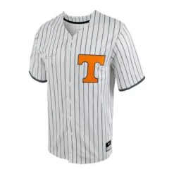 Nike Full Button Pinstripe Baseball Jersey