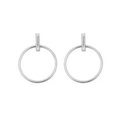 Tennessee Gold Hoop Earrings