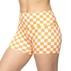 Women's Tennessee Checkerboard Booty Shorts