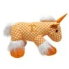 Plush Tennessee Checkerboard Unicorn