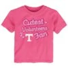 Tennessee Toddler Cutest Fan Hearts Tee