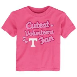 Tennessee Toddler Cutest Fan Hearts Tee