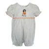 Infant Hound Dog Bubble Romper By Ishtex Apparel
