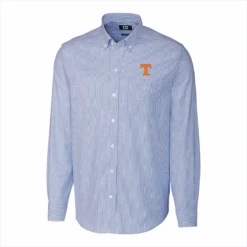 Oxford Stripe Shirt By Cutter & Buck