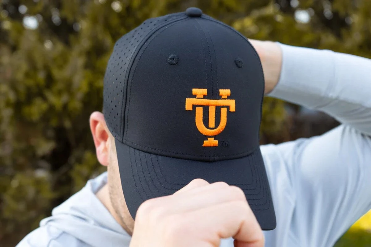 Tennessee Volunteer Traditions Interlocking UT Performance Hat 2 Tennessee Volunteer Traditions Interlocking UT Performance Hat - Image 2
