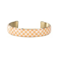 Tennessee Checkerboard Cuff Bracelet