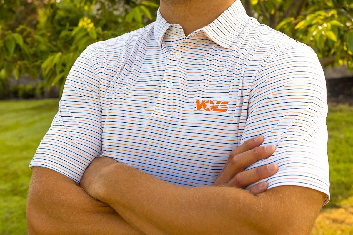 Tennessee Volunteer Traditions Star Vols Tristripe Polo 1 Tennessee Volunteer Traditions Star Vols Tristripe Polo